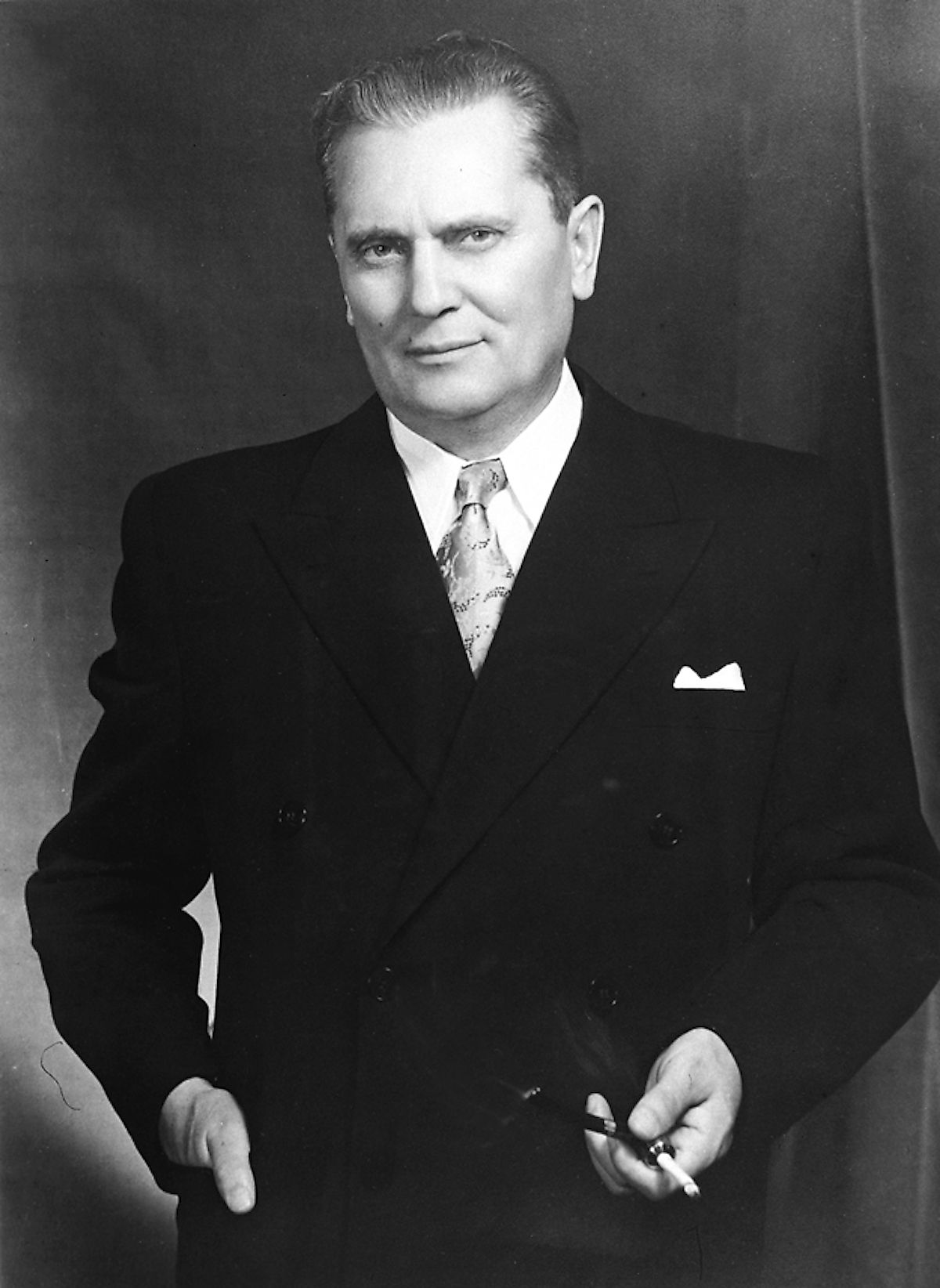 Marshal Tito, the President of the Federal People’s Republic of Yugoslavia, who came to India on December 16, 1954. Image credit: Photo Division, Ministry of Information & Broadcasting, Government of India/Public domain