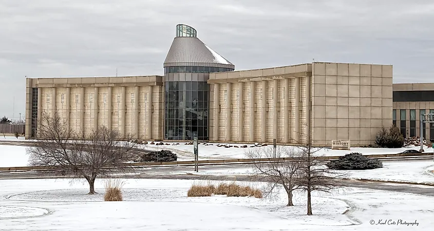 Edgemere Park is just a few minutes from the Oklahoma History Center.