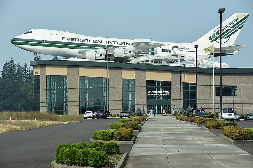 Evergreen Wings and Waves Waterpa in McMinnville, Oregon