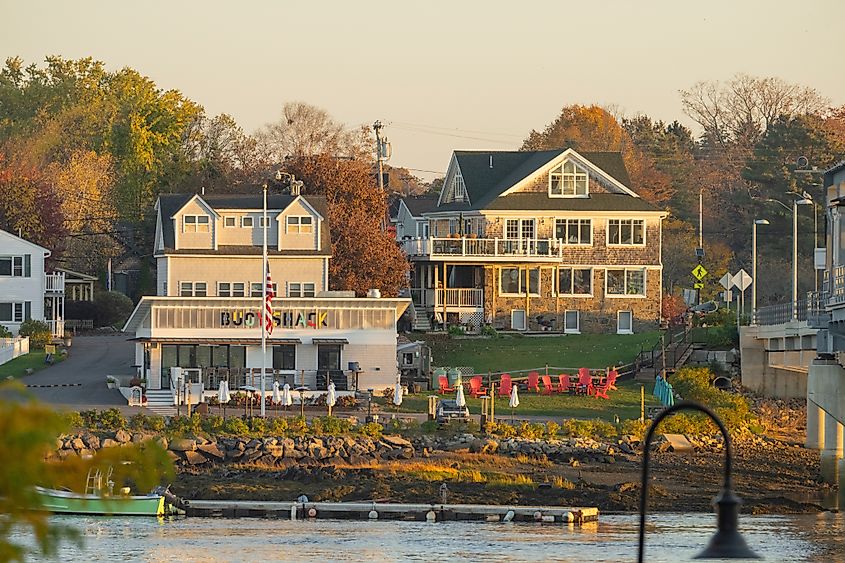 Buoy Shack restaurant in Kittery, Maine.